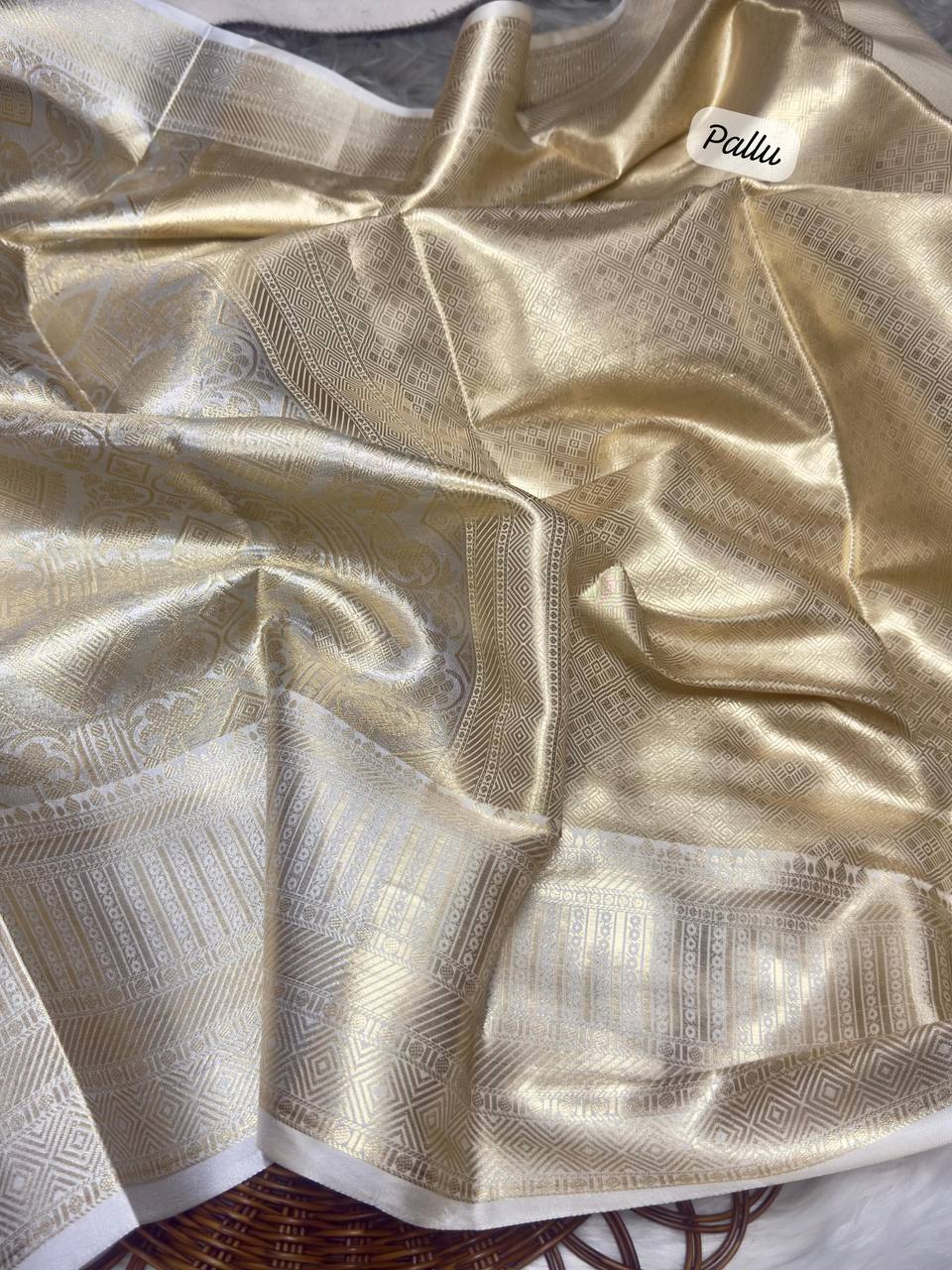Patli banarsi handloom Saree