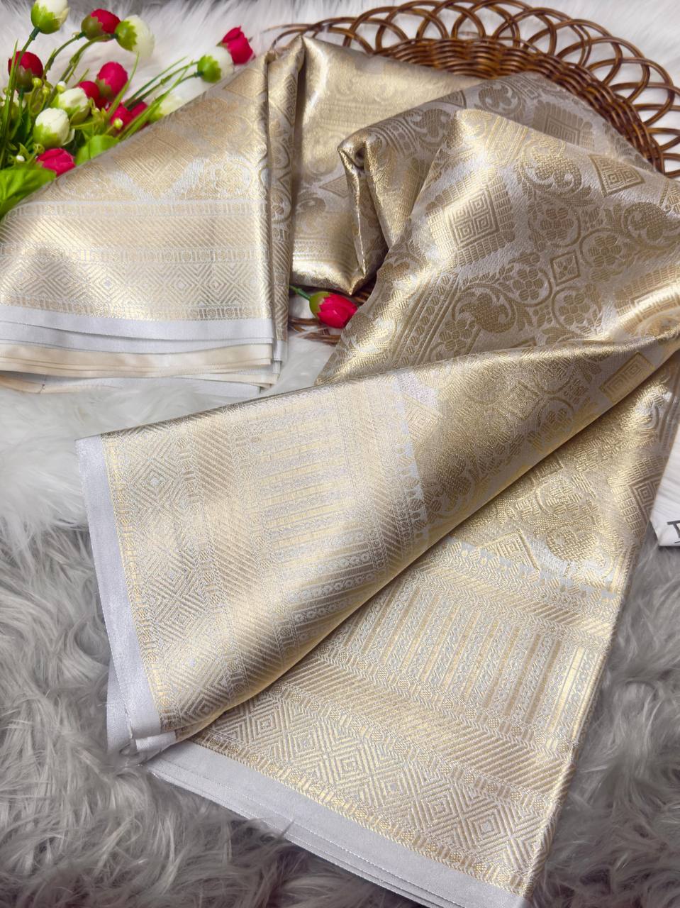 Patli banarsi handloom Saree