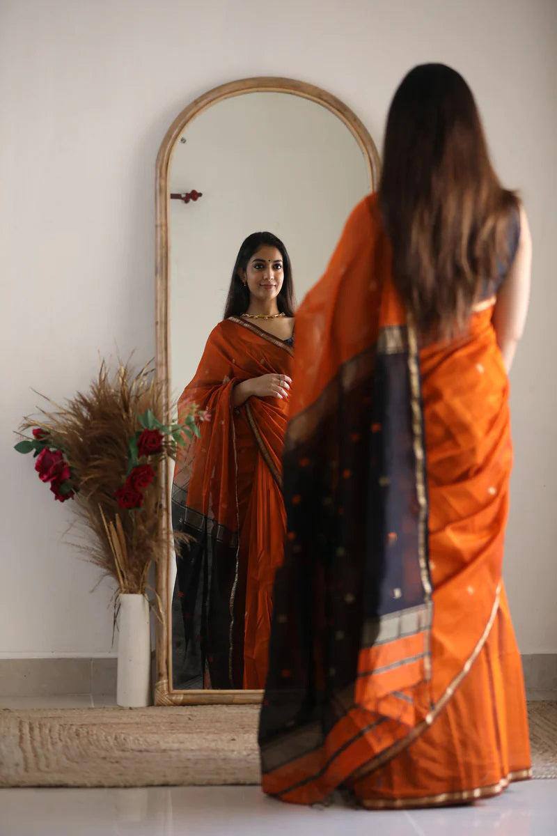 SOFT LILAN SLAB ATTRACTIVE CHARMFULL SAREE